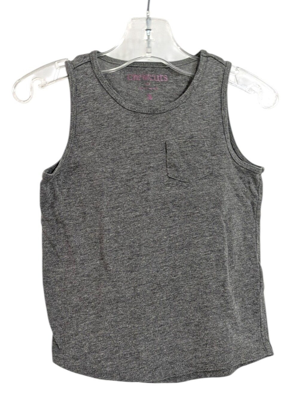 J. Crew Crewcuts Girls Grey Tank Top - Size 3 Toddler